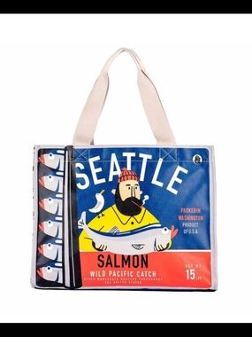 Chalo - Seattle Salmon Can Wide Bag -NEW